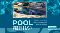 Pool Problems Maintenance Animation Design
