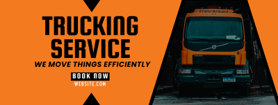 Trucking & Logistics Facebook cover Image Preview