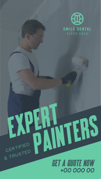 Expert Painters Facebook story Image Preview