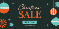 Ornamental Christmas Sale Twitter post Image Preview