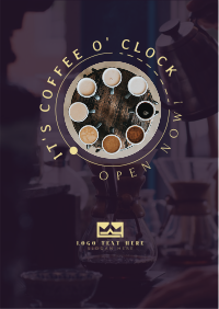 Coffee O Clock Flyer Image Preview