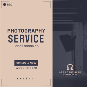 Studio Photo Service Instagram post Image Preview