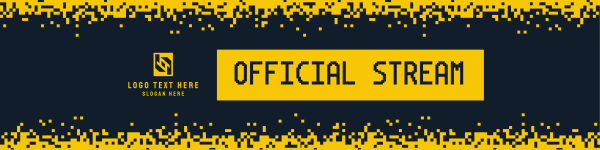  Official Stream Twitch Banner Design Image Preview