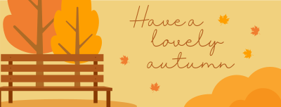 Autumn Greetings Facebook cover Image Preview