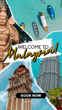 Welcome to Malaysia Facebook Story Preview