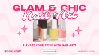 Quirky Nail Art Facebook Event Cover Image Preview