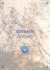 Autumn Arrives Quote Flyer Design