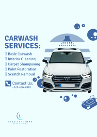 New Carwash Company Poster Image Preview