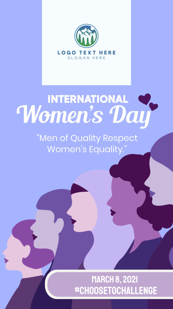 International Women's Day Instagram Story Design Image Preview