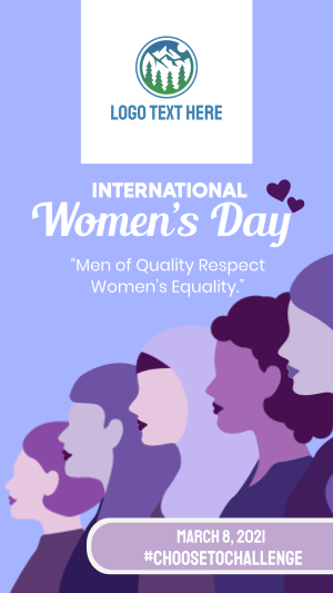 International Women's Day Instagram story