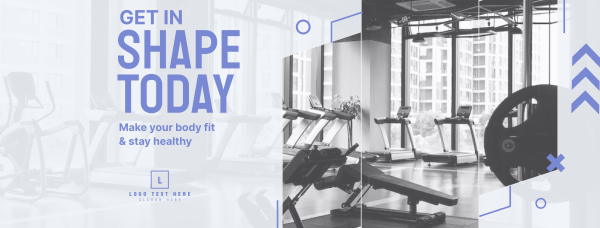 Getting in Shape Facebook Cover Design Image Preview