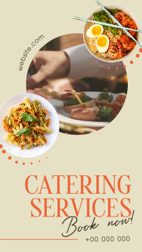 Food Catering Events Facebook Story Design