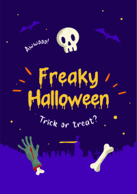 Freaky Halloween Poster Image Preview