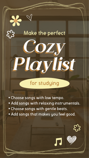 Cozy Comfy Music Instagram story Image Preview
