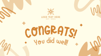 To Your Well-deserved Success Facebook event cover Image Preview