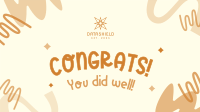 To Your Well-deserved Success Facebook Event Cover Image Preview