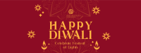Happy Diwali Greeting Facebook cover Image Preview