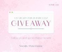 Elegant Chic Giveaway Facebook post Image Preview