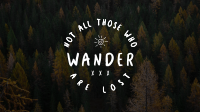 Wanderer Facebook Event Cover Design