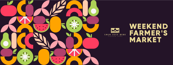 Organic Fresh Produce Facebook Cover Design Image Preview