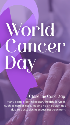 World Cancer Day Awareness Instagram story Image Preview