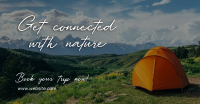 Hiking Nature Facebook Ad Design