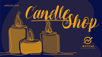 Line Candle Facebook event cover Image Preview