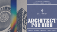 Editorial Architectural Service Facebook event cover Image Preview