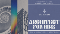 Editorial Architectural Service Facebook Event Cover Preview