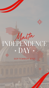Joyous Malta Independence Instagram Story Design