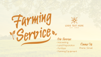 Farming Services Facebook Event Cover Design