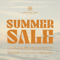Sunny Summer Sale Instagram post Image Preview