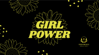 Girl Power Zoom Background Image Preview