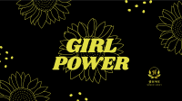 Girl Power Zoom Background Image Preview