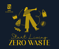 Living Zero Waste Facebook post Image Preview