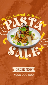 Saucy Pasta Sale Instagram Reel Preview