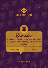 Dental Checkup Reminder Flyer Image Preview