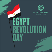 Egypt Independence Instagram Post Design