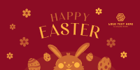 Egg-citing Easter Twitter Post Design