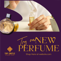 New Perfume Launch Instagram Post Design
