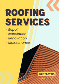 Expert Roofing Services Poster Image Preview