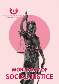 Global Justice Poster Design