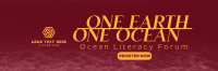 One Ocean Twitter Header Design