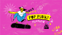 Punk Skate YouTube Banner Design