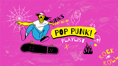 Punk Skate YouTube cover (channel art) Image Preview