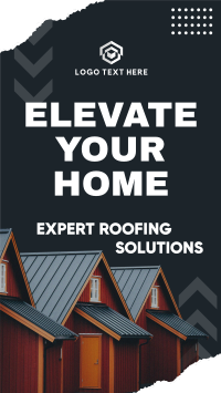 Elevate Home Roofing Solution YouTube Short Design