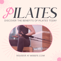 Pilates Sessions Instagram Post Design