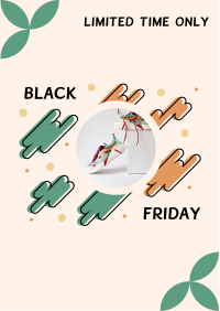 Black Friday Fashion Sale Flyer Image Preview