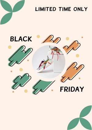 Black Friday Fashion Sale Flyer Image Preview