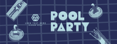Exciting Pool Party Facebook cover Image Preview